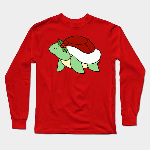 Holly Turtle Long Sleeve T-Shirt by saradaboru